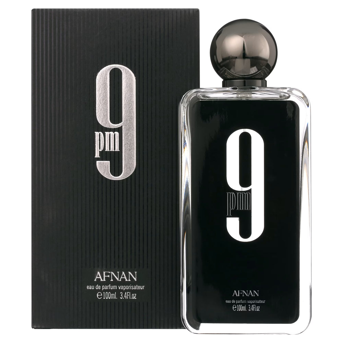 Afnan 9 PM Eau de Parfum 3.4 oz Unisex Fragrance