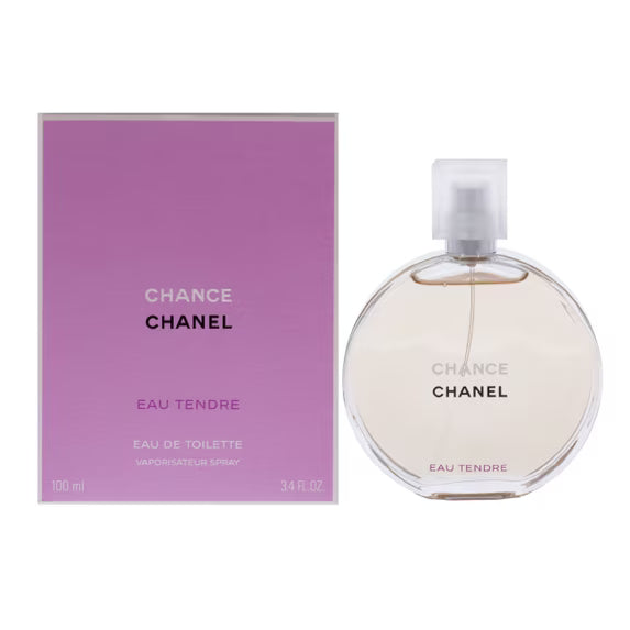 Chanel Chance Eau Tendre Eau de Toilette 3.4 oz Spray for Women