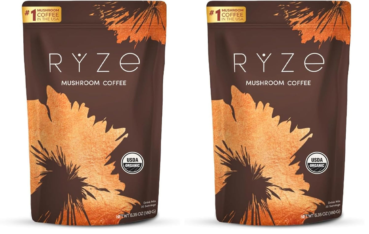 Organic Ryze Mushroom Coffee – 30 Servings