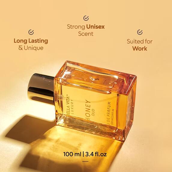 BellaVita Luxury Honey Oud Eau de Parfum 100ml Unisex