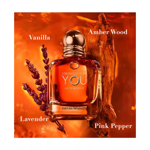 Emporio Armani Stronger With You Intensely EDP for Men 100 mL – New & Authentic