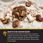 Om Mushroom Superfood Master Blend - Certified Organic Mushroom Powder - 80 Ser