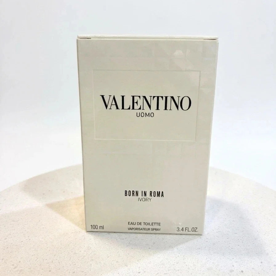 Valentino Uomo Born in Roma Ivory Eau de Toilette 3.4 oz Spray for Men