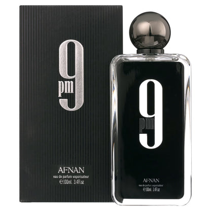 Afnan 9 PM Eau de Parfum 3.4 oz Unisex Fragrance