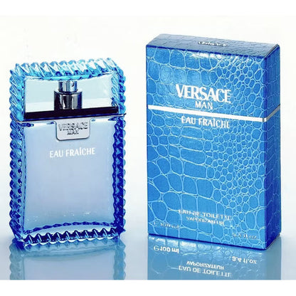 Versace Man Eau Fraîche Eau de Toilette 3.4 oz Spray for Men