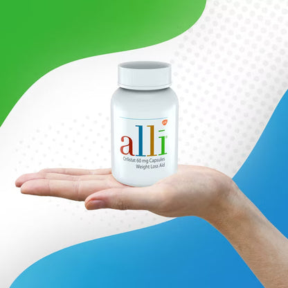 alli Orlistat 60mg Weight Loss Aid – 120 Capsules