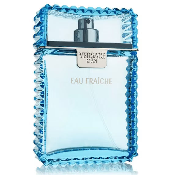Versace Man Eau Fraîche Eau de Toilette 3.4 oz Spray for Men