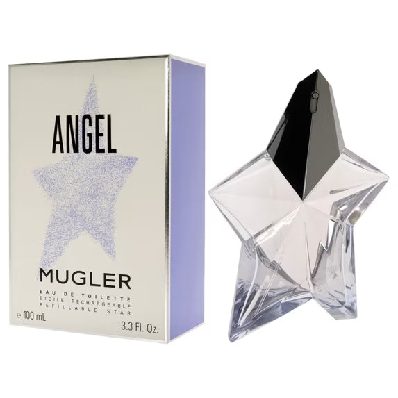 Mugler Angel EDT Refillable Star for Women – 3.3 Oz / 100ml