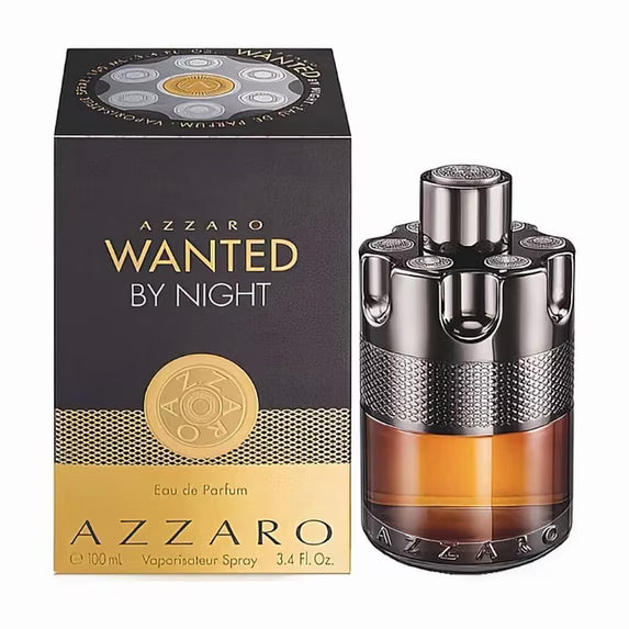 WANTED BY NIGHT * Azzaro 3.4 oz / 100 ml Eau de Parfum (EDP) Men Cologne Spray