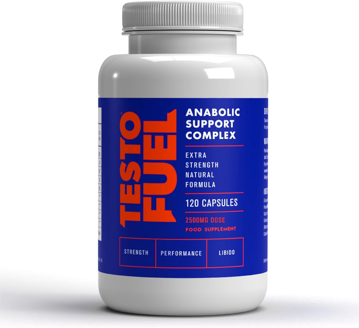 TestoFuel T-Booster for Men – 120 Capsules