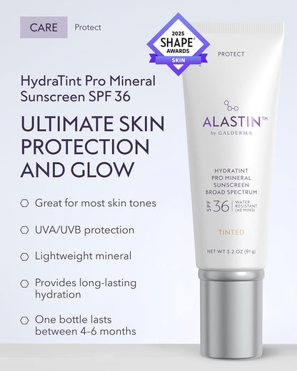 ALASTIN HydraTint Pro Mineral Sunscreen SPF 36 3.2 oz – Tinted