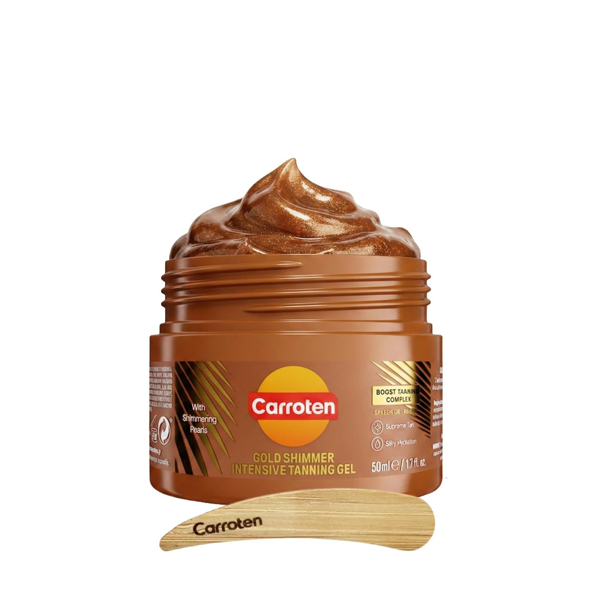 Carroten Gold Shimmer Intensive Tanning Gel SPF 0 – 5.07 fl oz