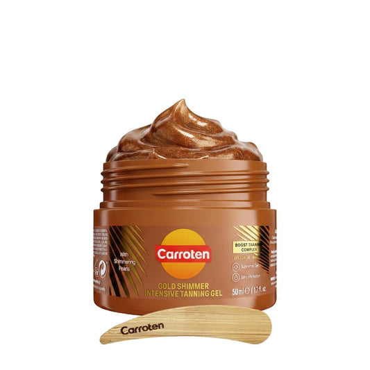 Carroten Gold Shimmer Intensive Tanning Gel SPF 0 – 5.07 fl oz