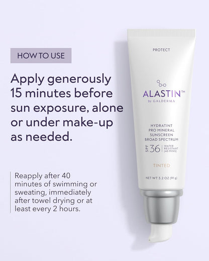 ALASTIN HydraTint Pro Mineral Tinted Sunscreen SPF 36 3.2 oz