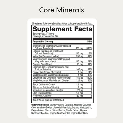 USANA CellSentials Core Minerals – 112 Tablets
