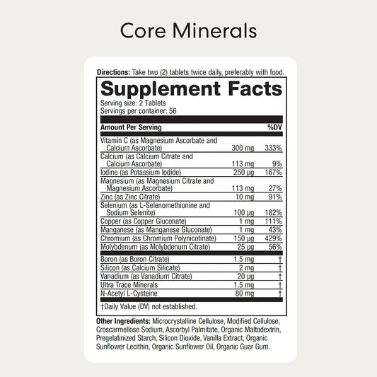 USANA CellSentials Core Minerals – 112 Tablets