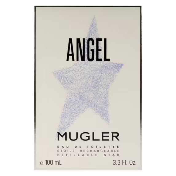 Mugler Angel EDT Refillable Star for Women – 3.3 Oz / 100ml