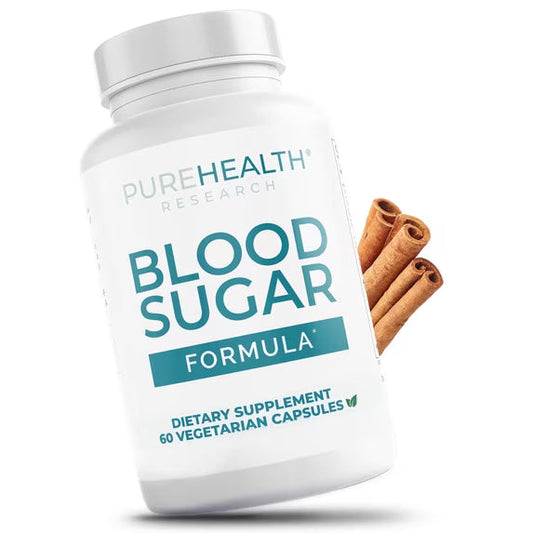 PureHealth Blood Sugar Formula Supplement 60 Capsules