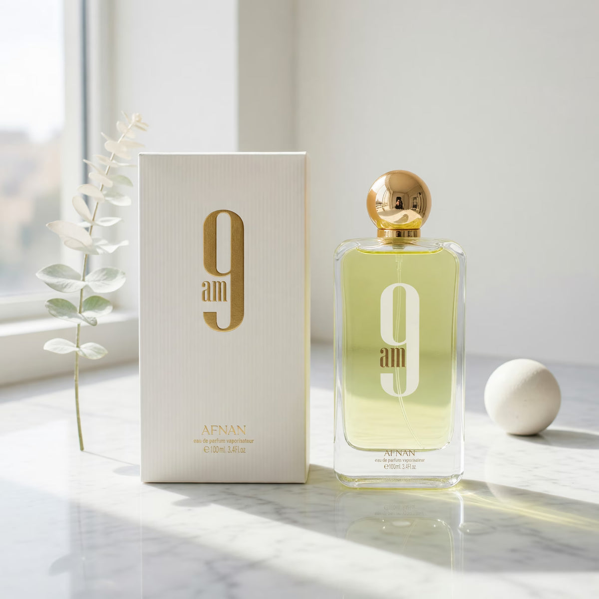 Afnan 9 PM Eau de Parfum 3.4 oz Unisex Fragrance