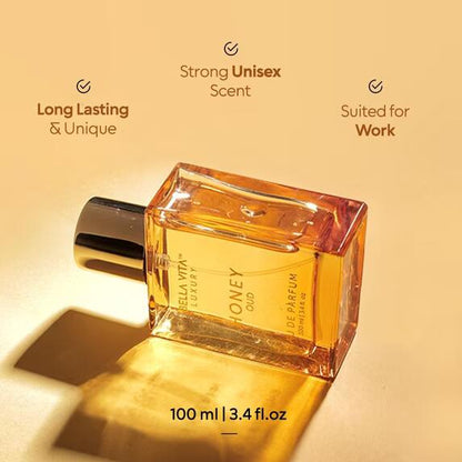BellaVita Luxury Honey Oud Eau de Parfum 100ml Unisex