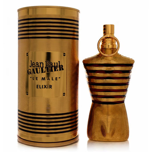 Jean Paul Gaultier Le Male Elixir Parfum Spray for Men 4.2 oz (125ml)