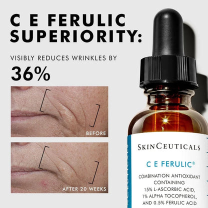 SkinCeuticals C E Ferulic Vitamin C Serum - Anti Aging Antioxidant - 30ml