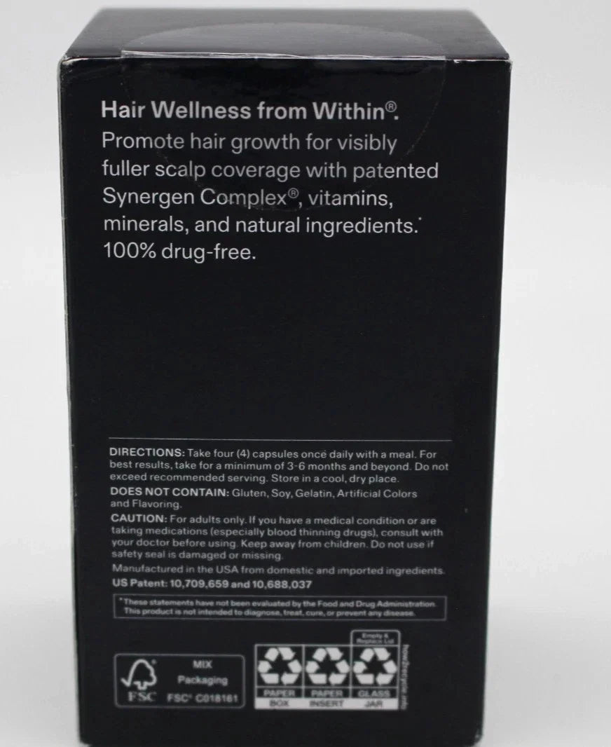 Nutrafol Men Hair Growth Nutraceutical 120 Capsules – New