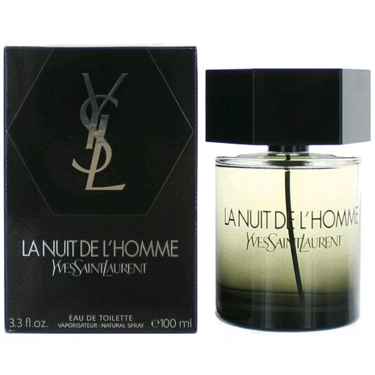 YSL La Nuit de L'Homme EDT Spray – 3.3 oz / 100 mL Sealed