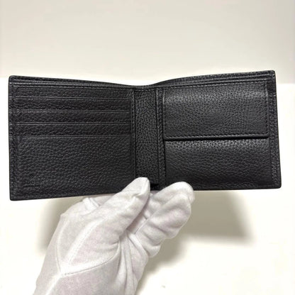 Gucci Jumbo GG Bifold Wallet – Black Leather with Box