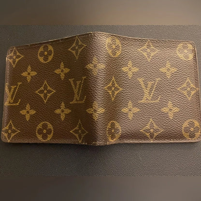 Vintage Louis Vuitton Men's Monogram Bifold Wallet
