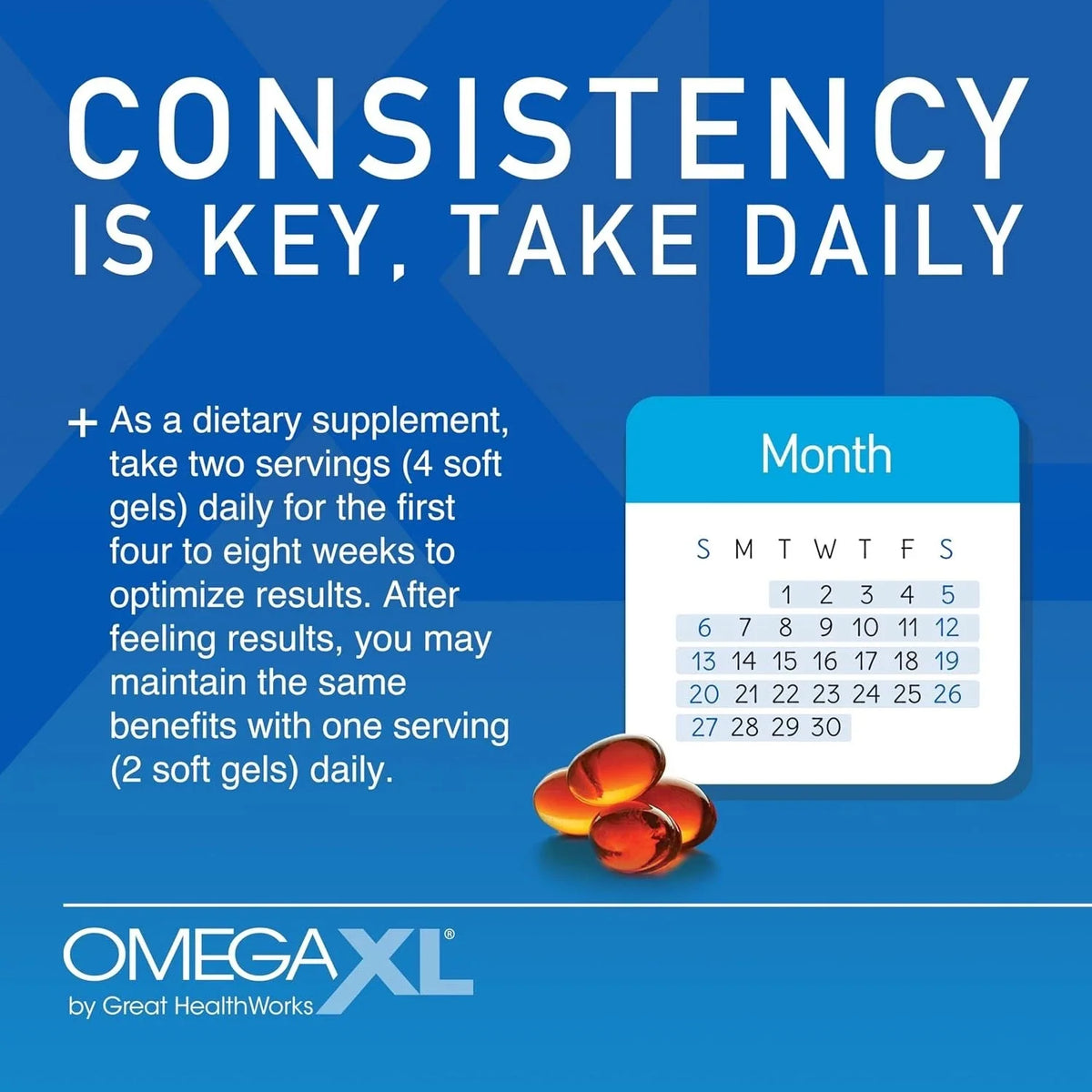 OmegaXL Joint Support Supplement 120 Softgels – Dietary Supplement