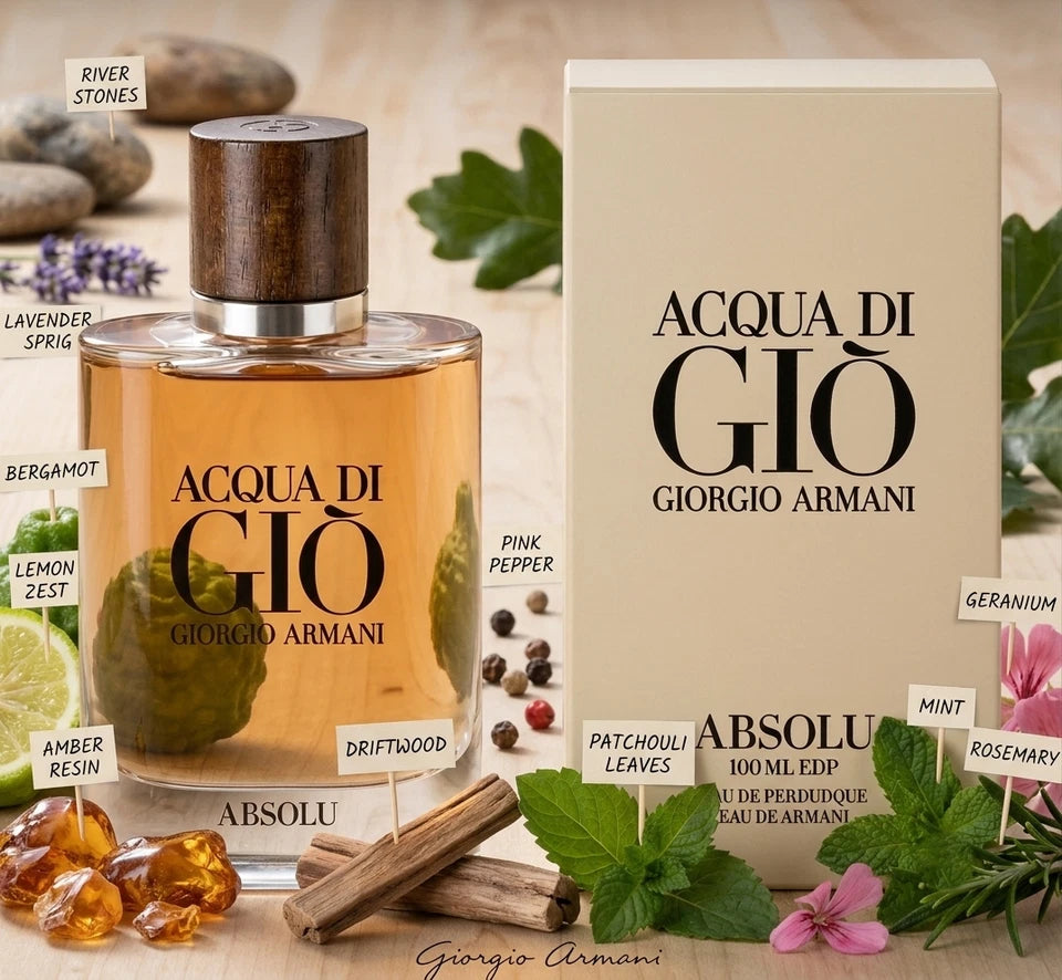 Giorgio Armani Acqua di Giò Absolu Parfum – 100ml / 3.4 oz